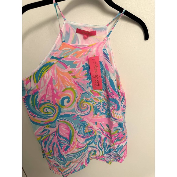 NWT Lilly Pulitzer Rae silk top size small - Picture 3 of 5